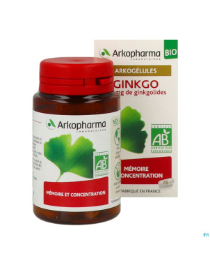 Arkogelules ginkgo bio    caps 45