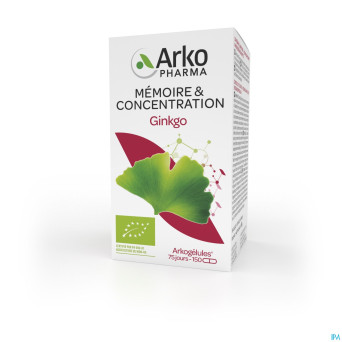 Arkogelules ginkgo bio    caps 150