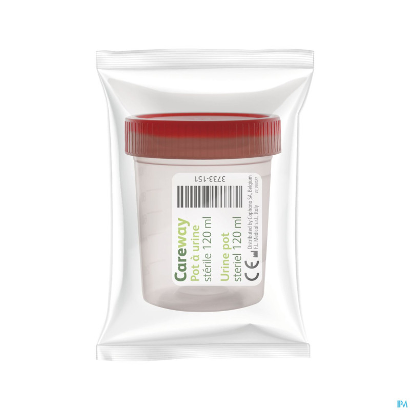 Careway pot urine sterile    120ml