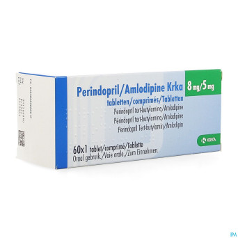 Perindopril amlodipine krka 8mg/ 5mg comp  60