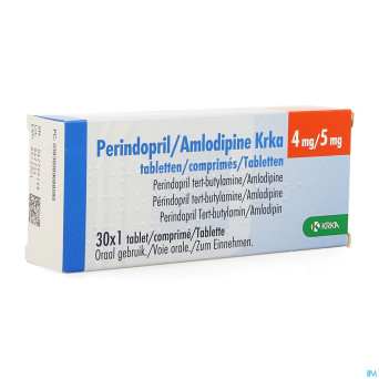 Perindopril amlodipine krka 4mg/ 5mg comp  30