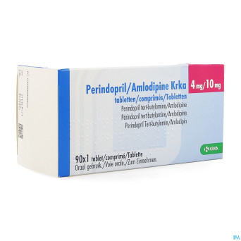 Perindopril amlodipine krka 4mg/10mg comp  90
