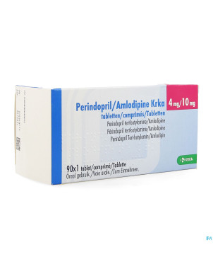 Perindopril amlodipine krka 4mg/10mg comp  90