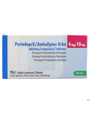 Perindopril amlodipine krka 4mg/10mg comp  90