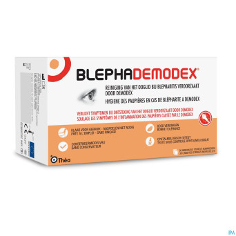 Blephademodex compresse nettoyante yeux    30