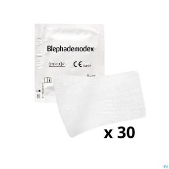 Blephademodex compresse nettoyante yeux    30