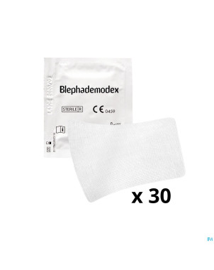 Blephademodex compresse nettoyante yeux    30