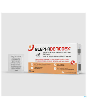 Blephademodex compresse nettoyante yeux    30