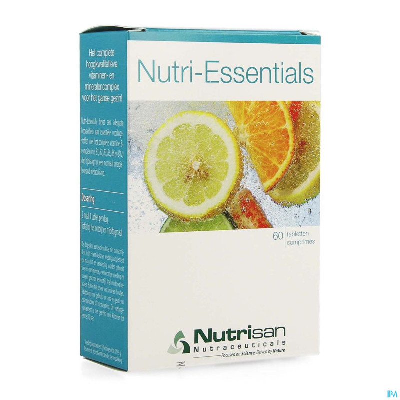 Nutri-essentials    tabl 60 nf nutrisan