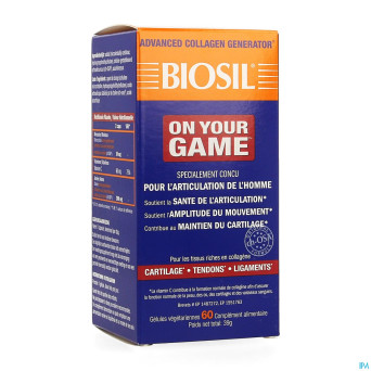 Biosil on your game    caps  60