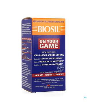 Biosil on your game    caps  60