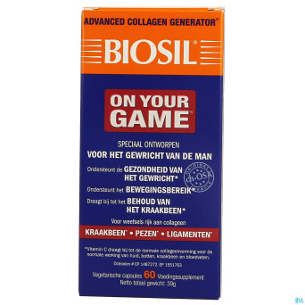 Biosil on your game    caps  60