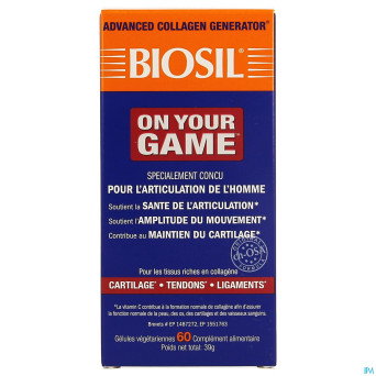 Biosil on your game    caps  60