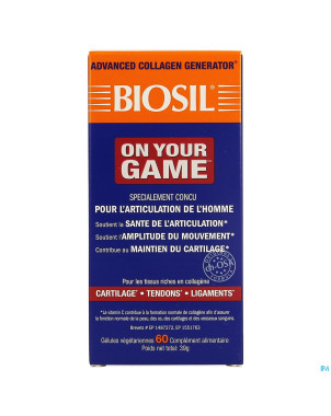 Biosil on your game    caps  60