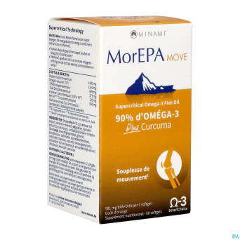 Minami morepa move plus curcuma    softgels  60