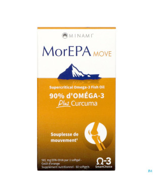 Minami morepa move plus curcuma    softgels  60
