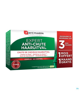 Expert cheveux a/chute comp 3x30    2+1 gratuit