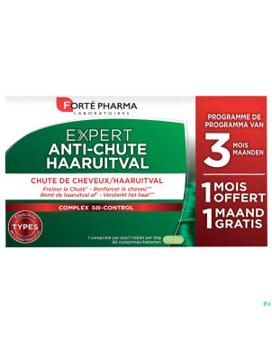 Expert cheveux a/chute comp 3x30    2+1 gratuit