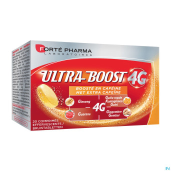 Vitalite 4g ultra boost cafeine    comp 20
