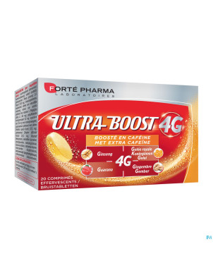 Vitalite 4g ultra boost cafeine    comp 20