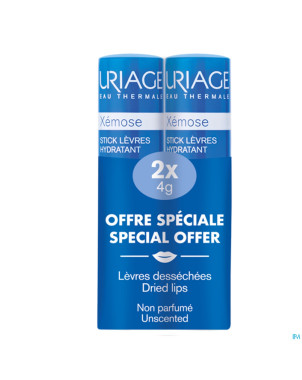 Uriage xemose stick levres    2x4g