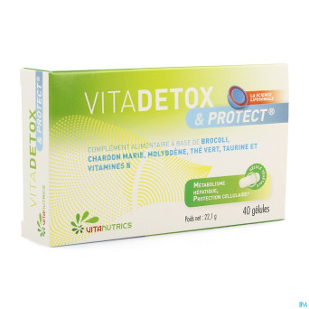 Vitadetox + protect    caps 40