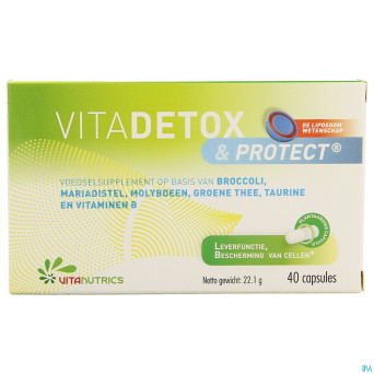 Vitadetox + protect    caps 40