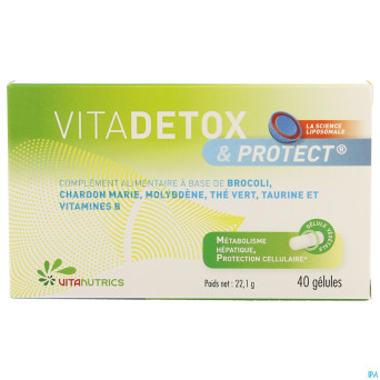 Vitadetox + protect    caps 40