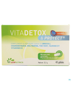 Vitadetox + protect    caps 40