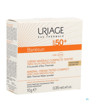 Uriage bariesun ip50+ cr miner. comp.doree pdr 10g