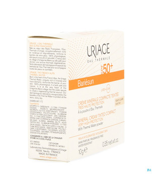 Uriage bariesun ip50+ cr miner. comp.clair pdr 10g