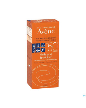 Avene sol spf50+ fluide sport    100ml
