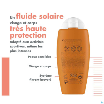 Avene sol spf50+ fluide sport    100ml