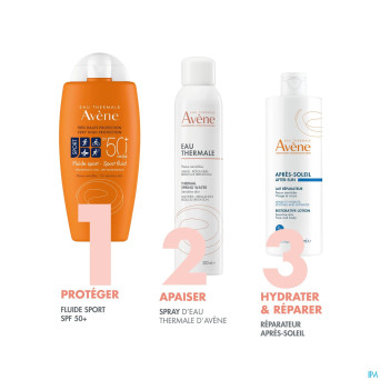 Avene sol spf50+ fluide sport    100ml