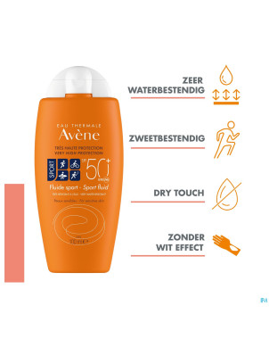 Avene sol spf50+ fluide sport    100ml