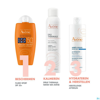 Avene sol spf50+ fluide sport    100ml