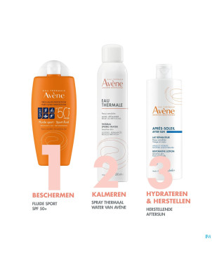 Avene sol spf50+ fluide sport    100ml