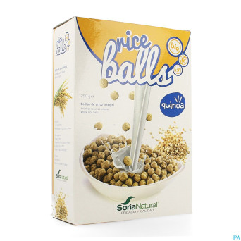 Soria boulettes riz quinoa bio 250g