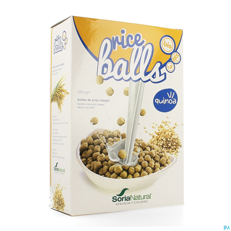 Soria boulettes riz quinoa bio 250g