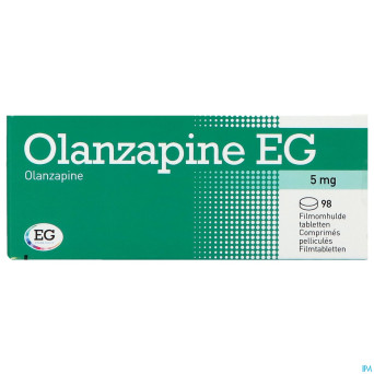 Olanzapine eg pi pharma comp pell 98 x  5,0mg pip