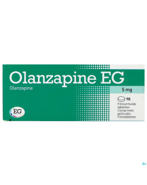 Olanzapine eg pi pharma comp pell 98 x  5,0mg pip