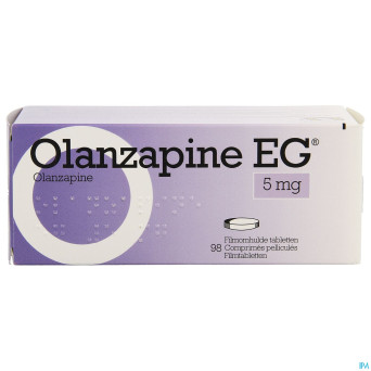 Olanzapine eg pi pharma comp pell 98 x  5,0mg pip