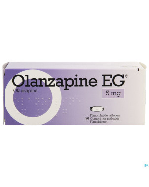 Olanzapine eg pi pharma comp pell 98 x  5,0mg pip