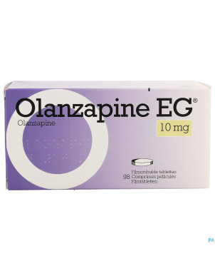 Olanzapine eg comp pell 98 x 10,0mg pip