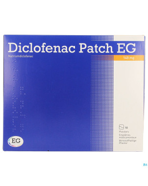 Diclofenac patch eg 140mg emplatre 10