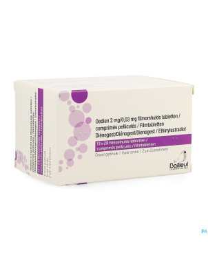 Oedien 2mg/0,03mg comp pell 13 x 28