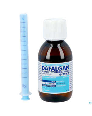 Dafalgan pediatrie 30mg/ml sirop    150ml