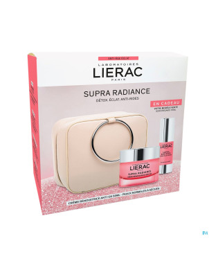 Lierac coffret supra radiance cr 50ml+yeux 15ml+tr