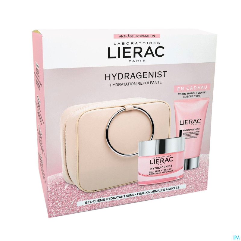 Lierac coffret hydragenist gelcr 50ml+masq75ml+tr