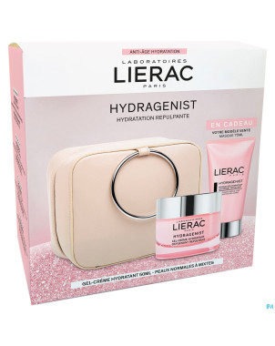 Lierac coffret hydragenist gelcr 50ml+masq75ml+tr
